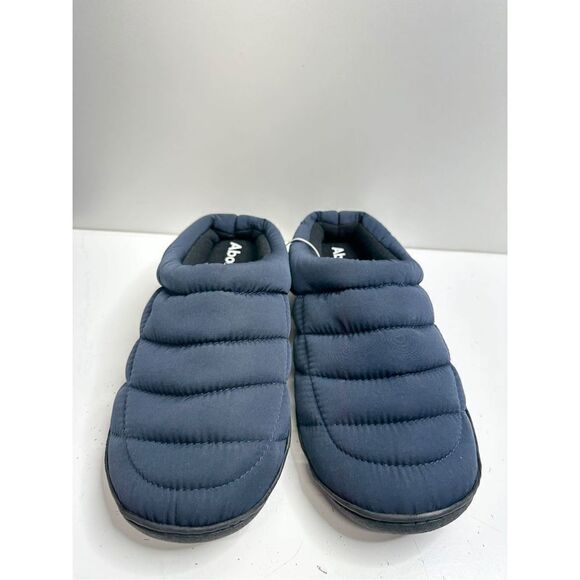 Abound Slippers Mens Size 10 Medium Blue Slip On Puffer in Navy Cozy NEW - Picture 5 of 8